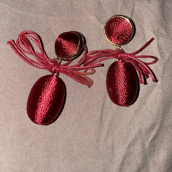 SUGARFIX by  BaubleBar Bee fringe Tassel Earrings New - Picture 3 of 9